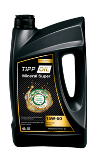 Motoröl Mineral Super 15W-50 4L